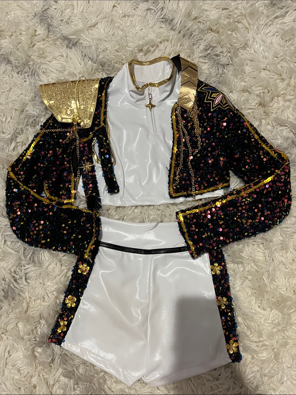 ✨ Rumi K-Pop Costume – Petite Size (6–7 Years Old) ✨